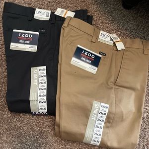 Brand new school chino pants. Mens 29X30 chino dress pants. NWT. Price for pair.